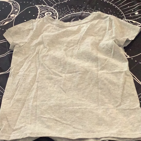 Cat & Jack top with Raindeer size 5T gray red gold - Picture 3 of 5